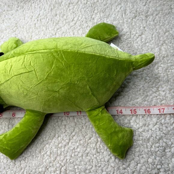 Weighted Dinosaur Plushie Pillow, Green, 16 Inch - Picture 7 of 7
